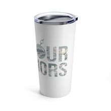 Load image into Gallery viewer, ABU Text Tumbler 20oz
