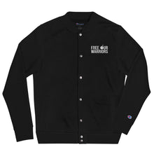 Load image into Gallery viewer, F.O.W Text Embroidered Champion Bomber Jacket
